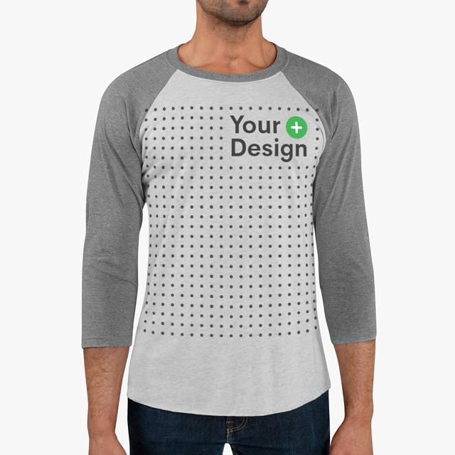 Unisex Tri-Blend 3\4 Raglan Tee (Next Level) 👕 17842