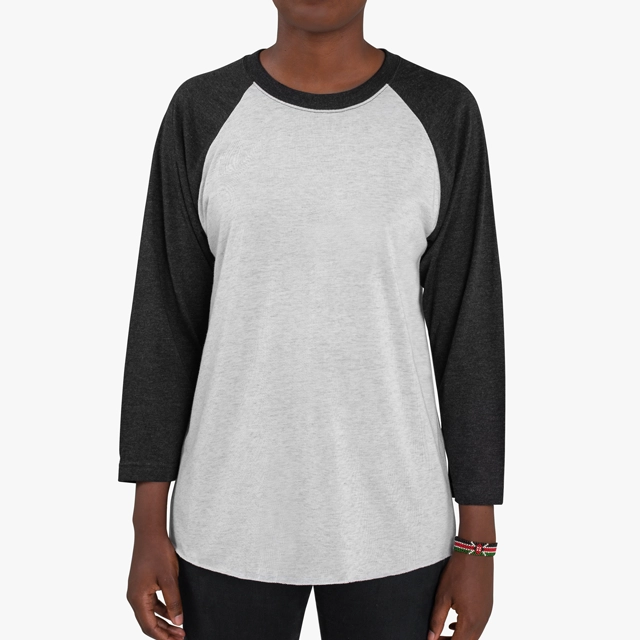Unisex Tri-Blend 3\4 Raglan Tee (Next Level) ๐ 17838