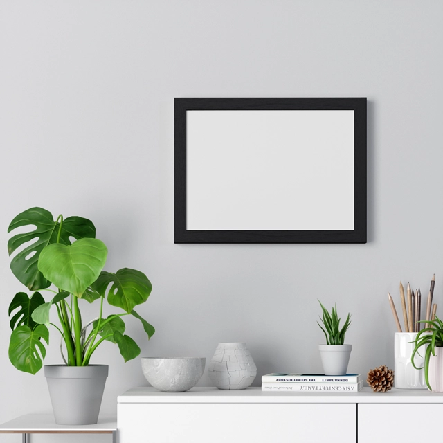 Poster | Premium Framed Horizontal Poster (Generic brand)🖼️  17555