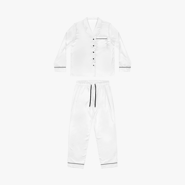 Women's Satin Pajamas (AOP) (Generic brand) 19528