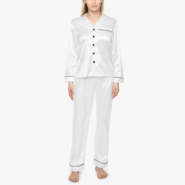 Women's Satin Pajamas (AOP) (Generic brand) 19523