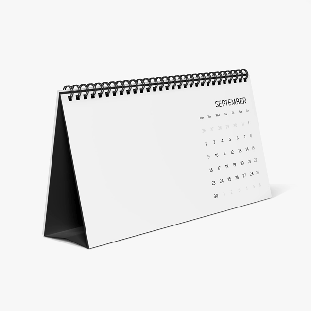 Simplex Desk Calendar (2024 grid) (Generic brand) 19250