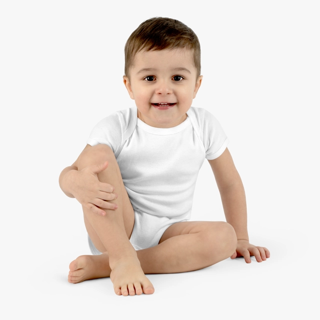 Infant Baby Rib Bodysuit (Rabbit Skins) 17849