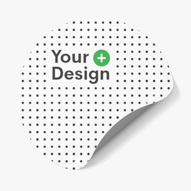 Round Vinyl Stickers (Generic brand)