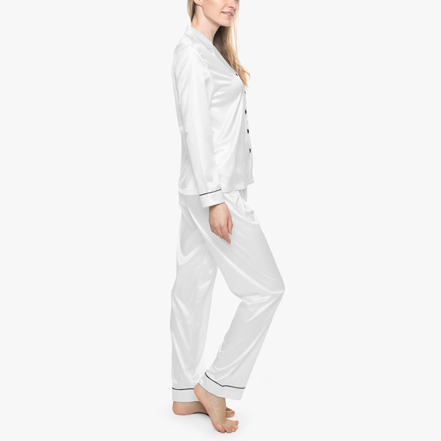 Women's Satin Pajamas (AOP) (Generic brand) 19526