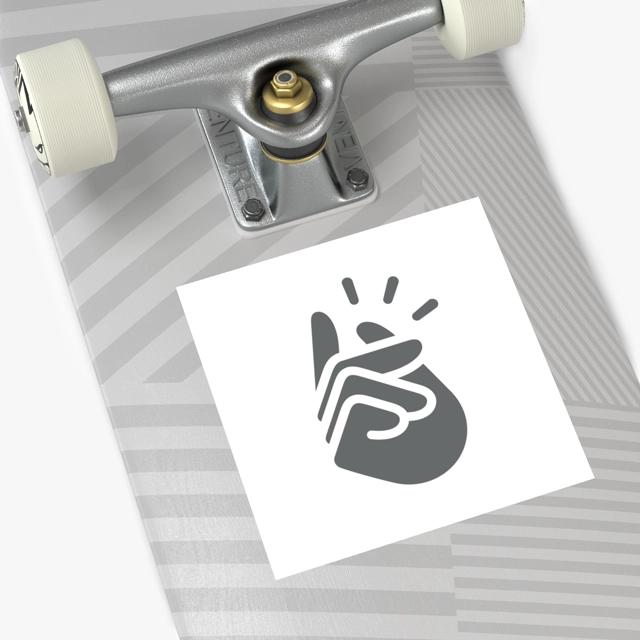 Laminate Stickers, Square (Generic brand)🖼️  17573