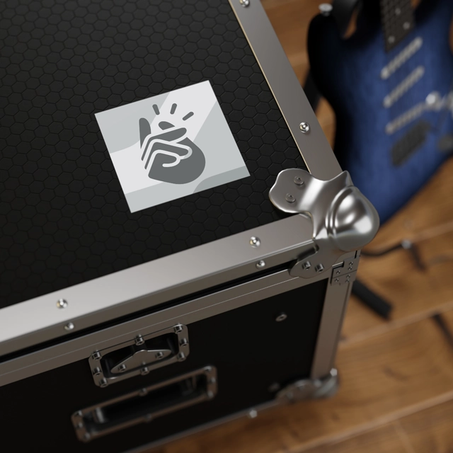 Laminate Stickers, Square (Generic brand)🖼️  17575