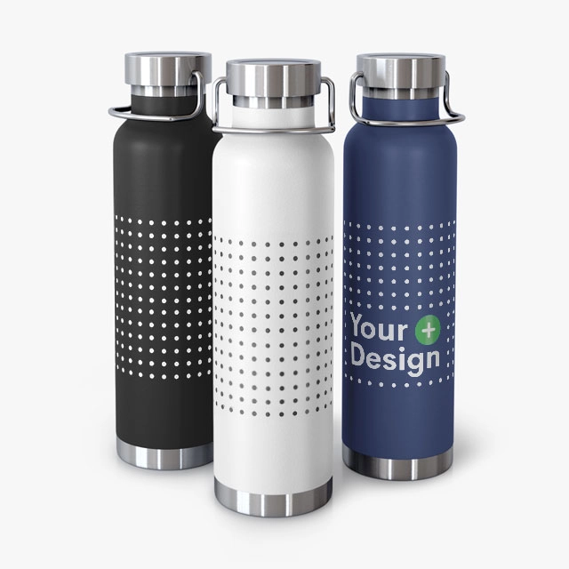 Copper Vacuum Insulated Bottle, 22oz (Generic brand)