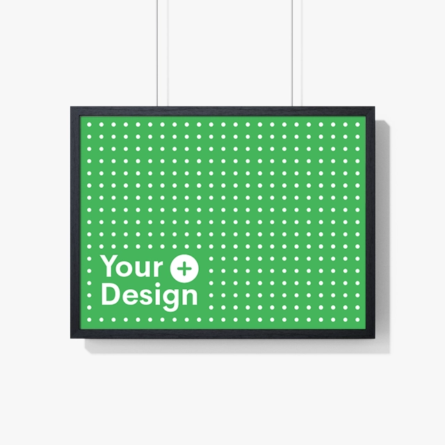 Poster | Premium Framed Horizontal Poster (Generic brand)🖼️ 