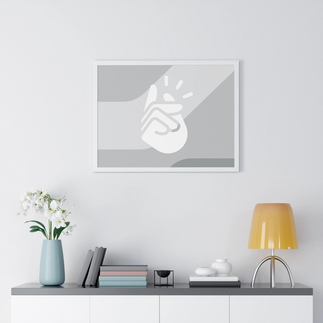 Poster | Premium Framed Horizontal Poster (Generic brand)🖼️  17556