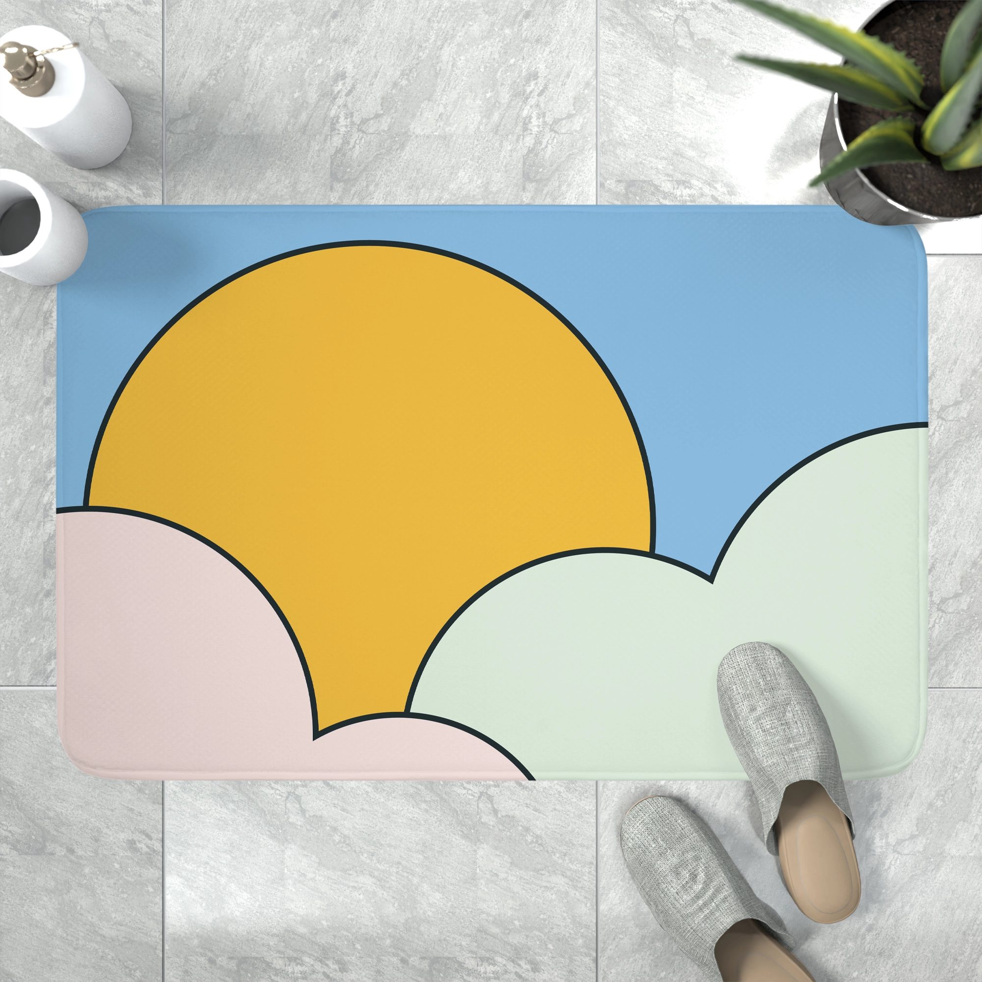 Memory Foam Bath Mat (Generic brand) 29235