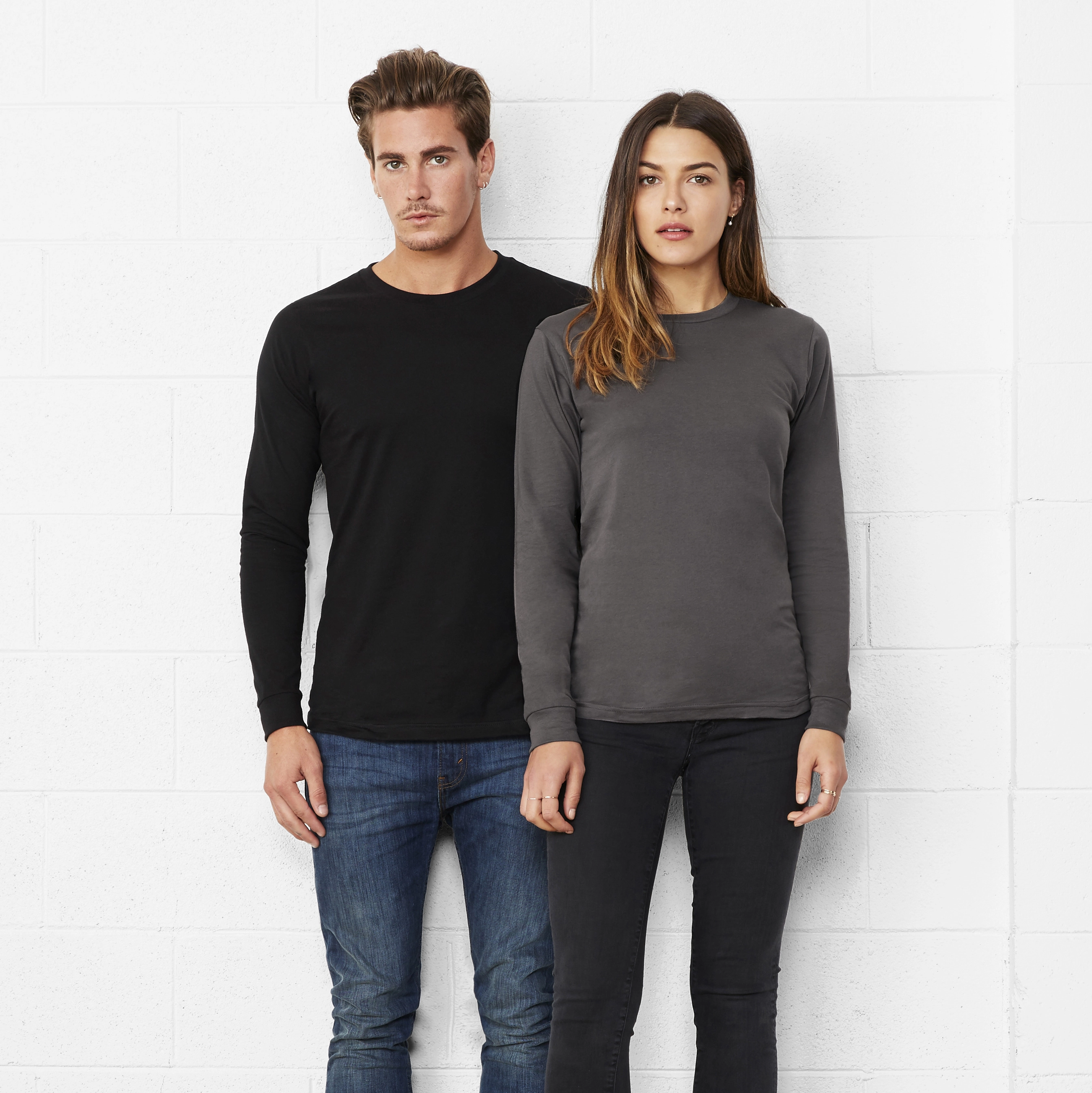 Unisex Jersey Long Sleeve Tee (Bella+Canvas) 23821