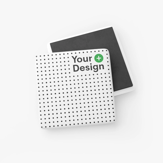 Porcelain Magnet, Square (Generic brand)