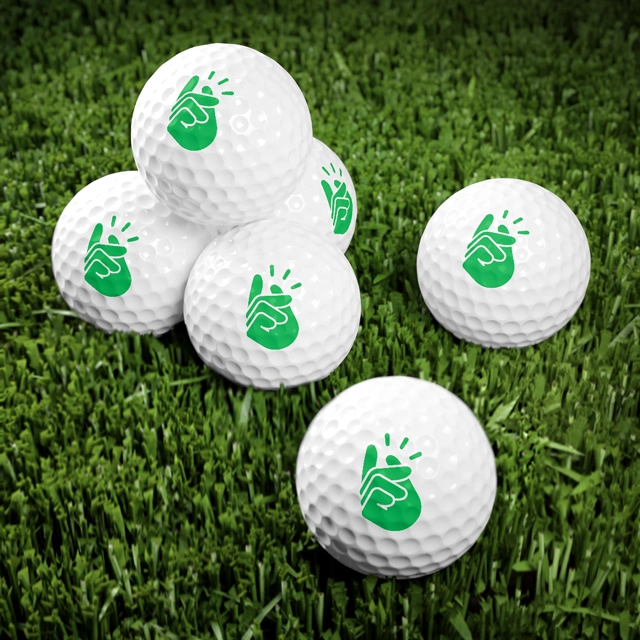 Golf Balls, 6pcs (Generic brand) 29580