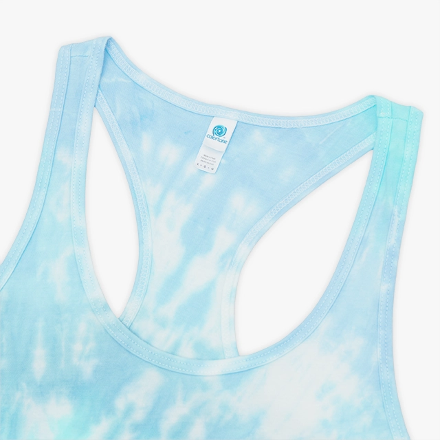 Tie Dye Racerback Tank Top (Colortone) 28760