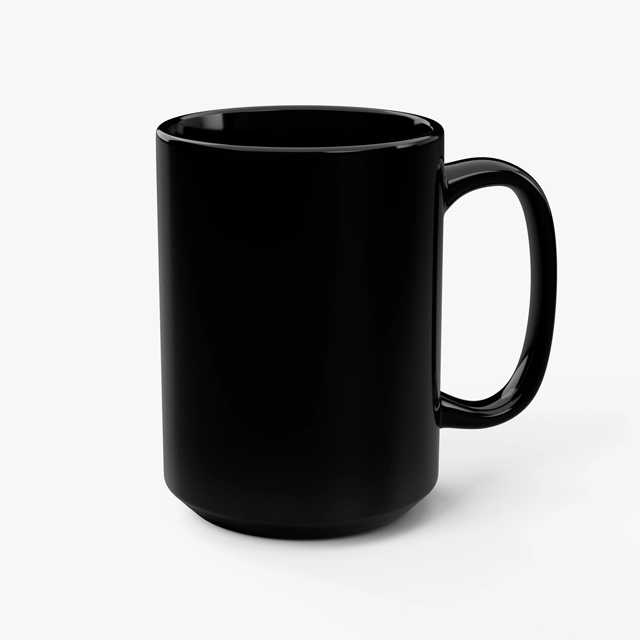 Black Mug, 15oz (Generic brand) 27180