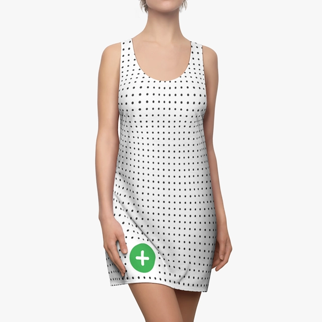 Women's Cut & Sew Racerback Dress (AOP) (Generic brand) 29638