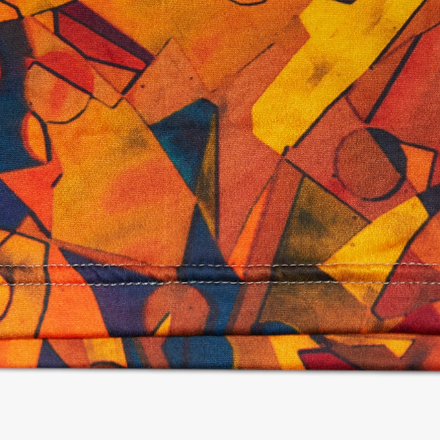 Women's Long Sleeve V-neck Shirt (AOP) (Generic brand) 30763