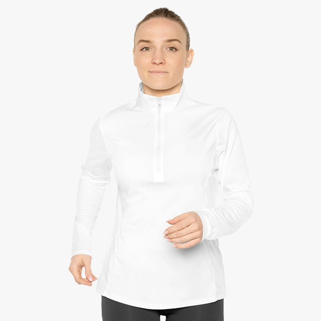 Ladies Quarter-Zip Pullover (Sport-Tek) 27810