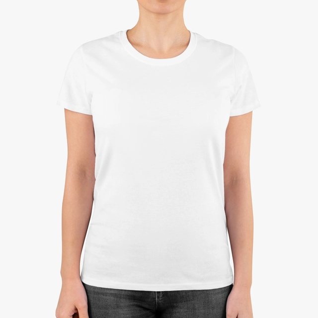 Women's Midweight Cotton Tee (Gildan) 26034