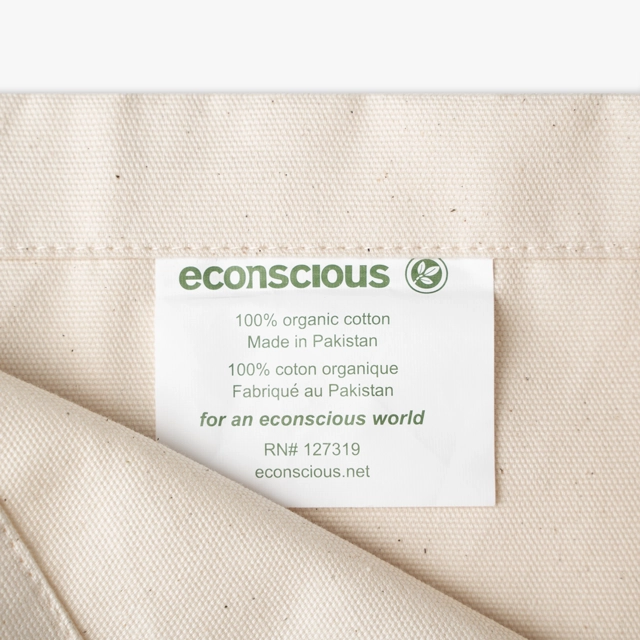 Organic Canvas Tote Bag (Econscious) 28341