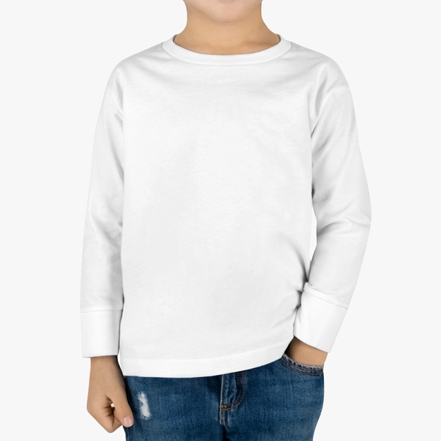 Toddler Long Sleeve Tee (Rabbit Skins) 23595