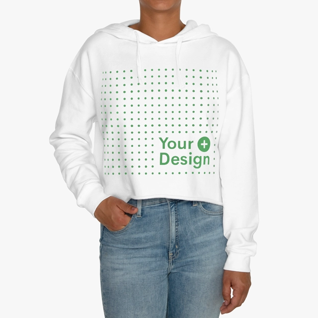 Crop Hoodie (Lane Seven)