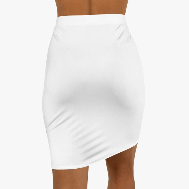Women's Mid-Waist Pencil Skirt (AOP) (Generic brand) 26081