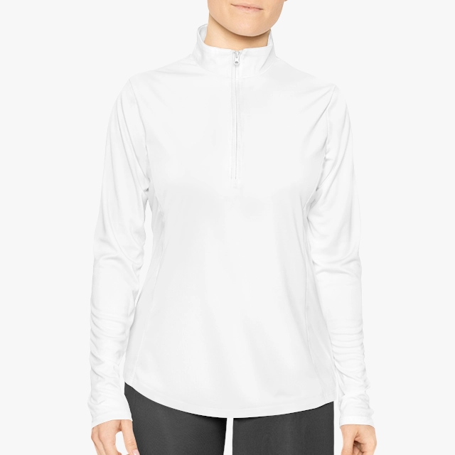 Ladies Quarter-Zip Pullover (Sport-Tek) 27806