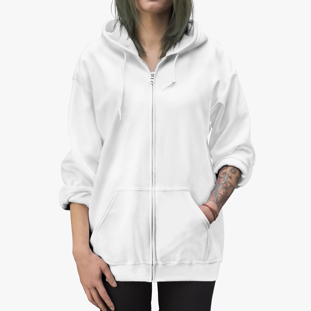 Unisex Heavy Blend™ Full Zip Hooded Sweatshirt (Gildan)