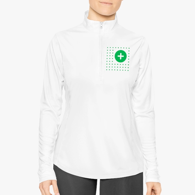 Ladies Quarter-Zip Pullover (Sport-Tek)