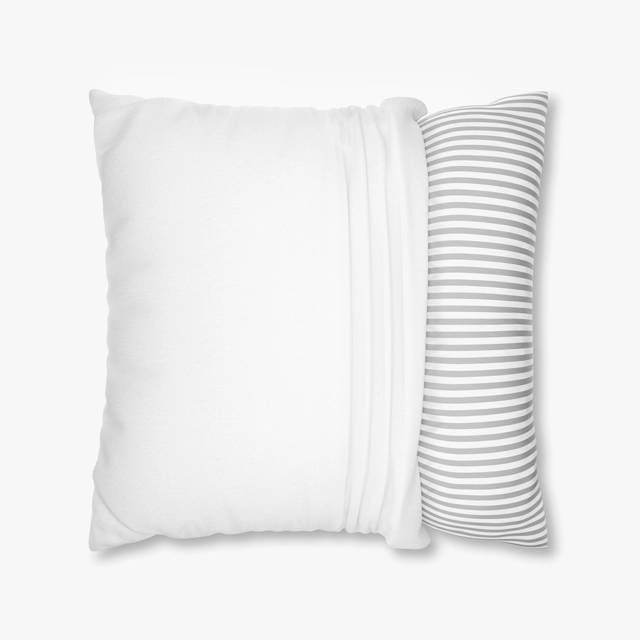 Spun Polyester Square Pillowcase (Generic brand) 30187