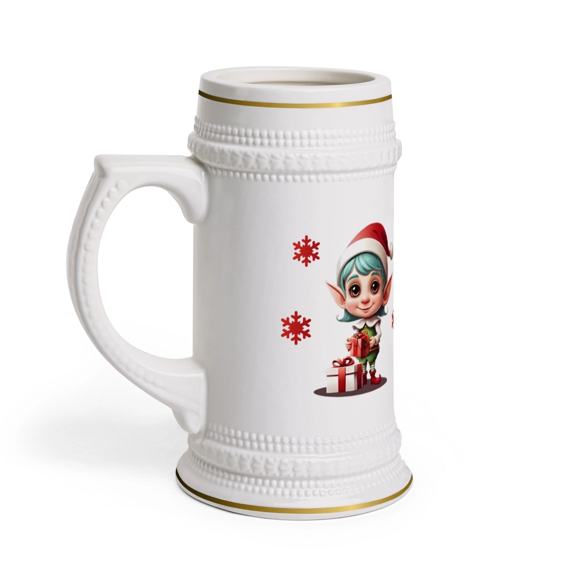 Christmas Elf Mug, Beer Stein Mug (ORCA Coatings) 33013