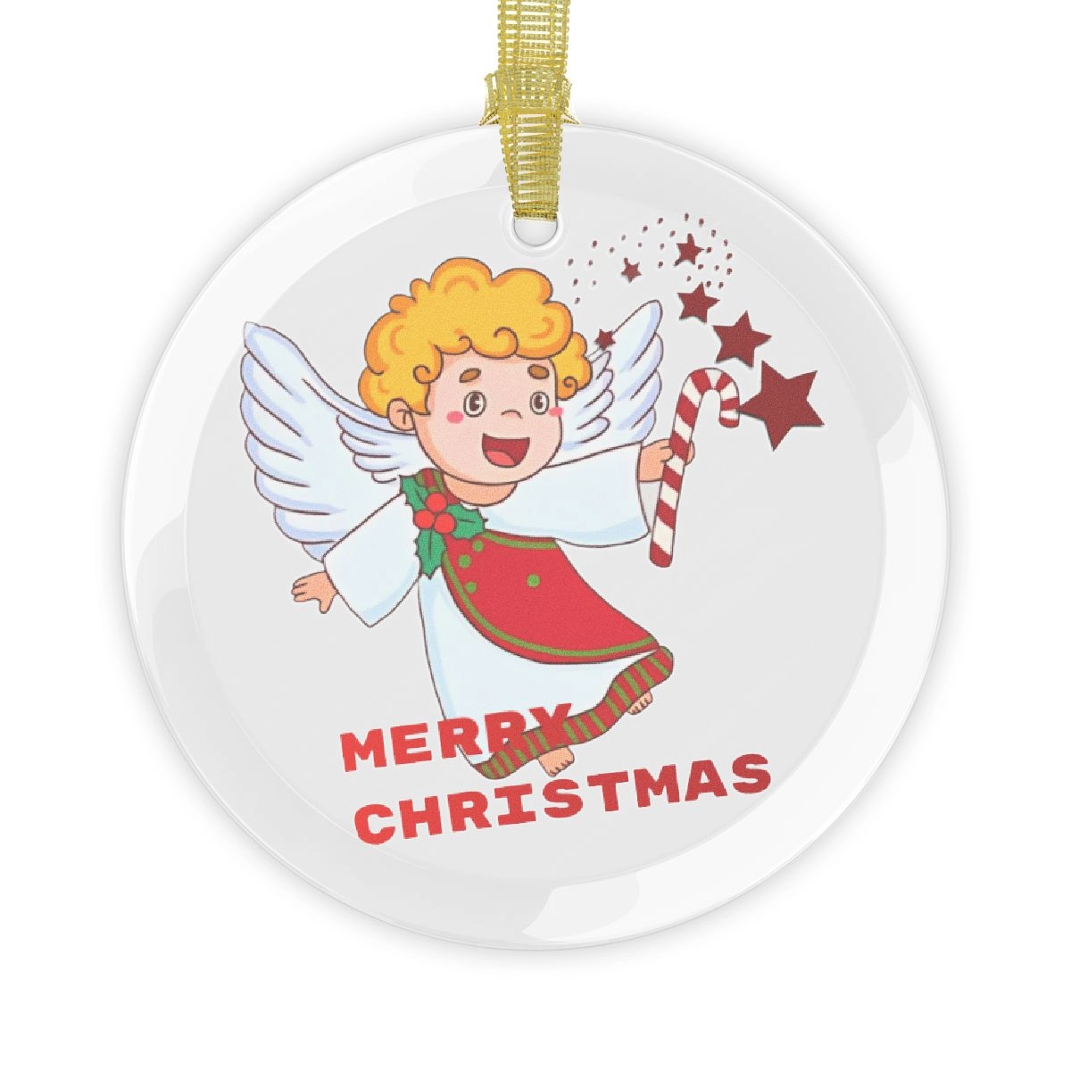 Angel Ornament, Christmas Ornament,Herro Ornament, Glass Ornaments (Generic brand)
