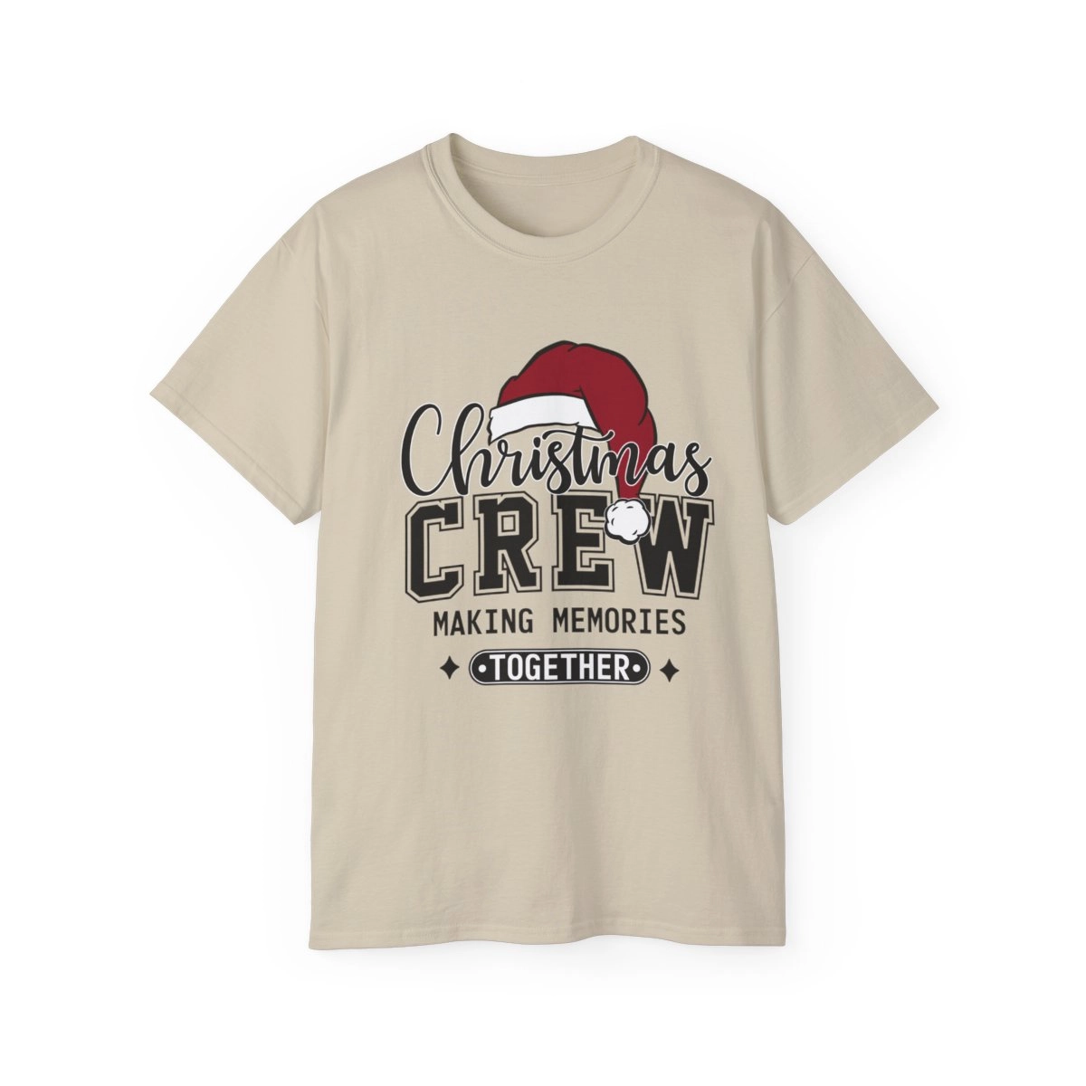 Funny Christmas Shirt, Christmas Crew Shirt, Unisex Ultra Cotton Tee (Gildan)