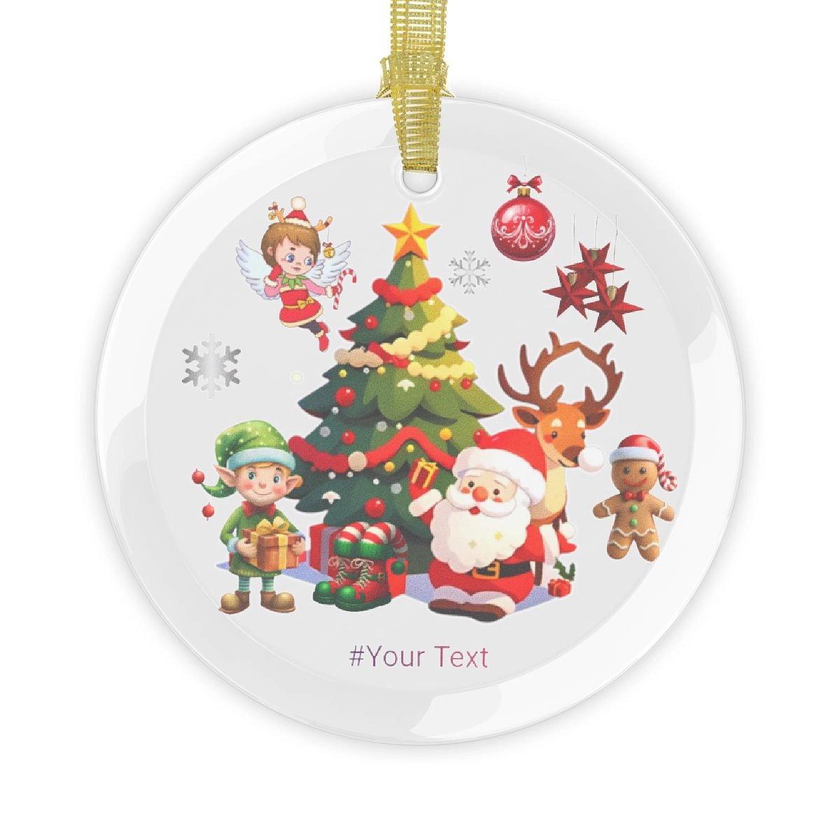 Christmas Ornament, Christmas Glass Ornament, Funny Ornament , Christmas Trees Ornament,Glass Ornaments (Generic brand) 32843