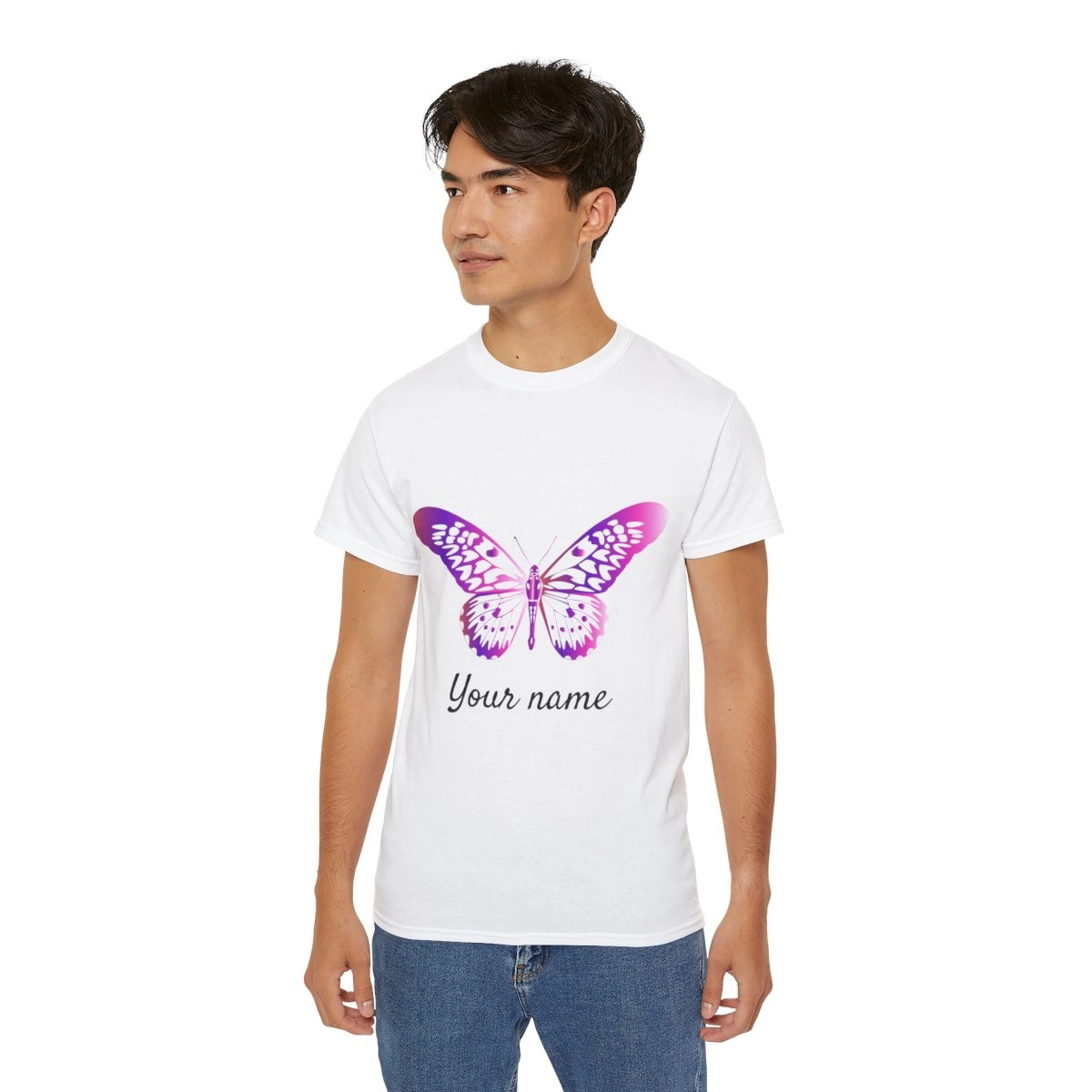 Custom Text, Custom Photo, Unisex Ultra Cotton Tee (Gildan)  23256