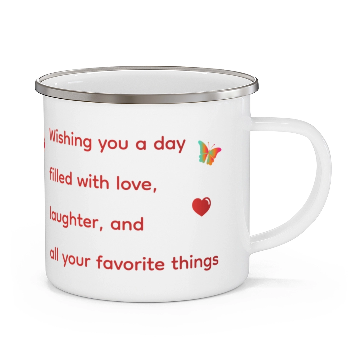 Birthday Gift Enamel Camping Mug (Generic brand)