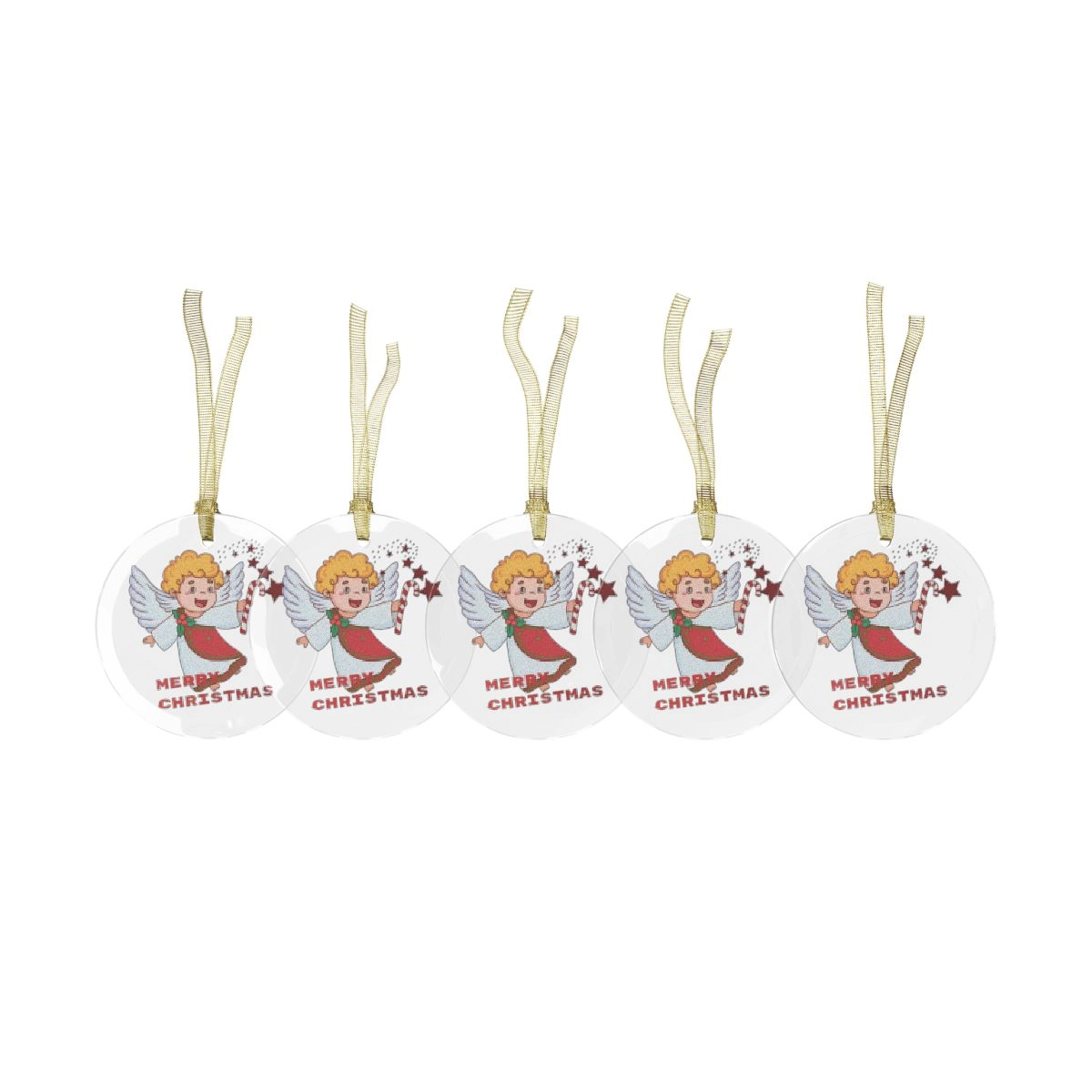 Angel Ornament, Christmas Ornament,Herro Ornament, Glass Ornaments (Generic brand) 32957