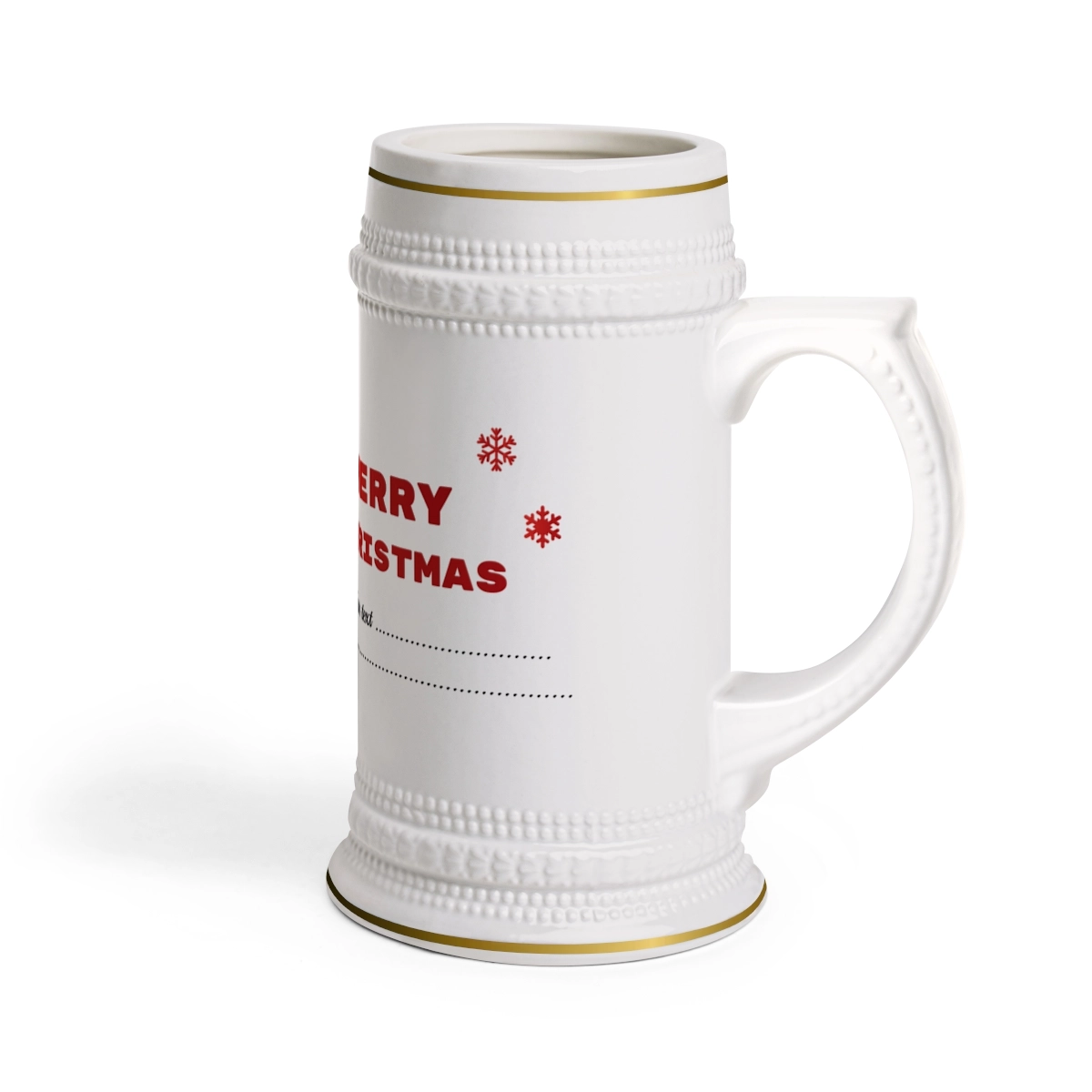 Christmas Elf Mug, Beer Stein Mug (ORCA Coatings) 33014