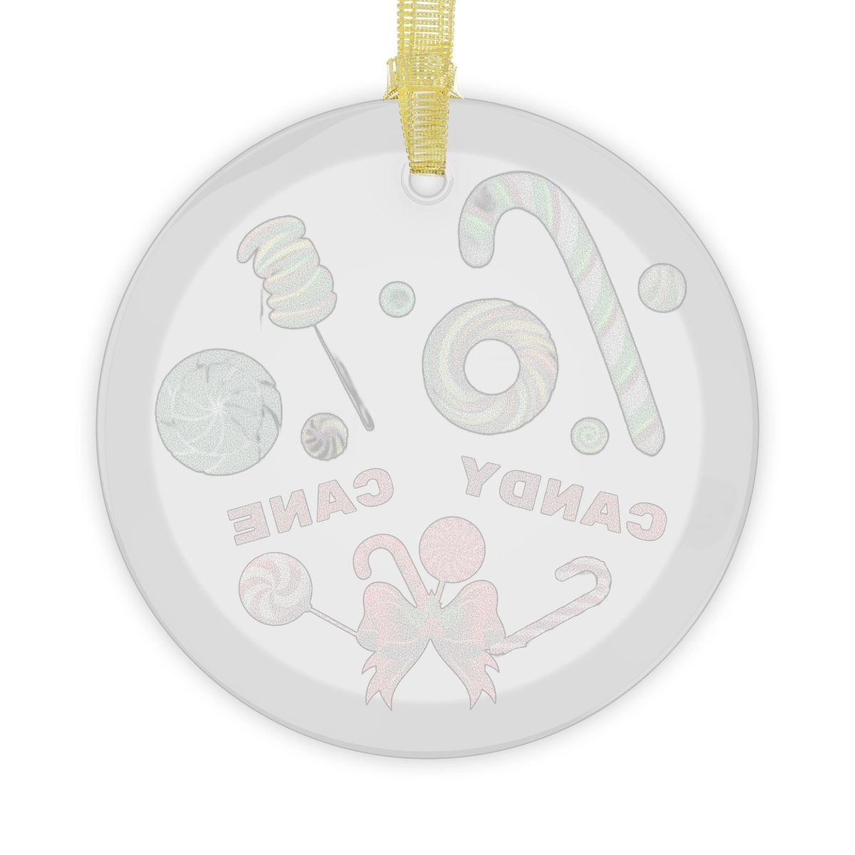 Candy Cane Ornament, Christmas Ornament, Glass Ornaments (Generic brand) 32960