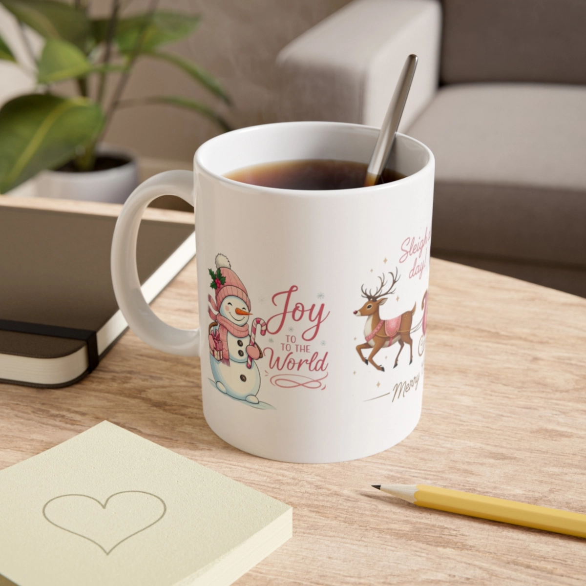 Merry Chirstmas Mug, Christmas Shirt, White Ceramic Mug, 11oz (Generic brand) ☕ 33634