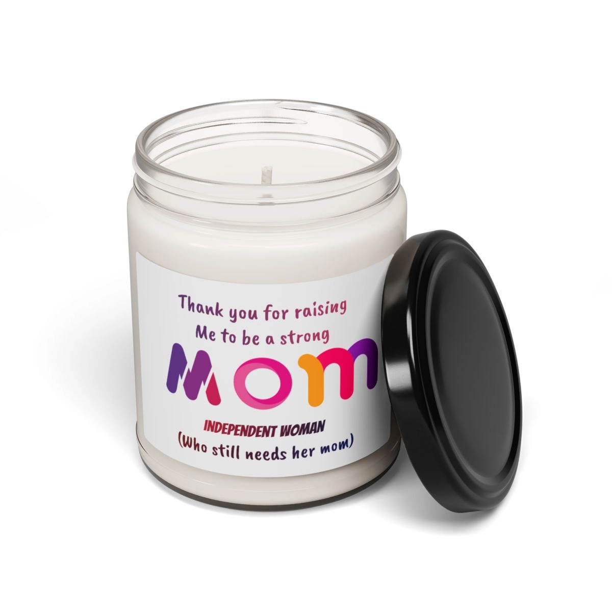 Gift for mothers Scented Soy Candle, 9oz (Lumient), mother day, custom name 🕯️ 23003