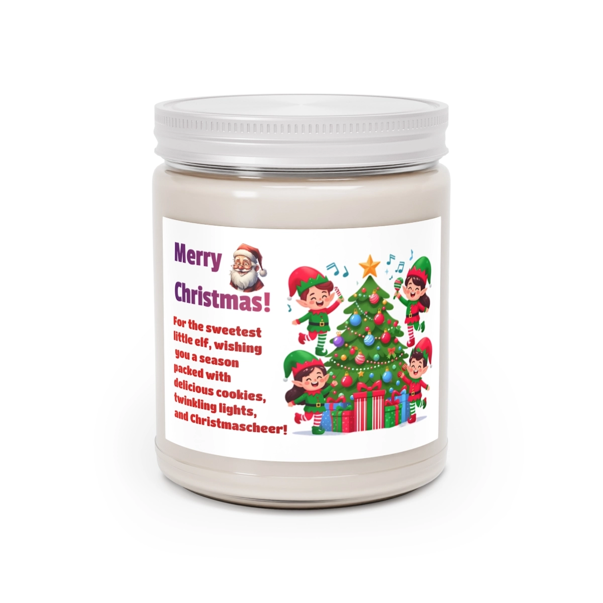 Merry Christmas Candles, Efl Candles, Personalized Candles, Scented Candles, 9oz (Generic brand)