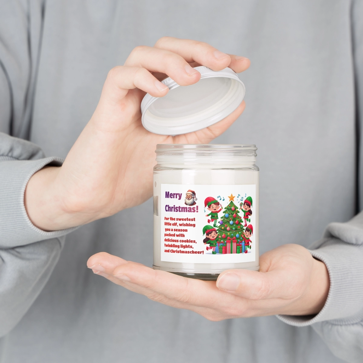 Merry Christmas Candles, Efl Candles, Personalized Candles, Scented Candles, 9oz (Generic brand) 33045