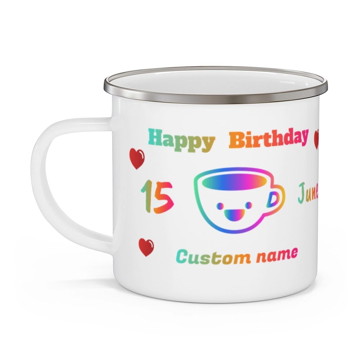 Birthday Gift Enamel Camping Mug (Generic brand) 32597