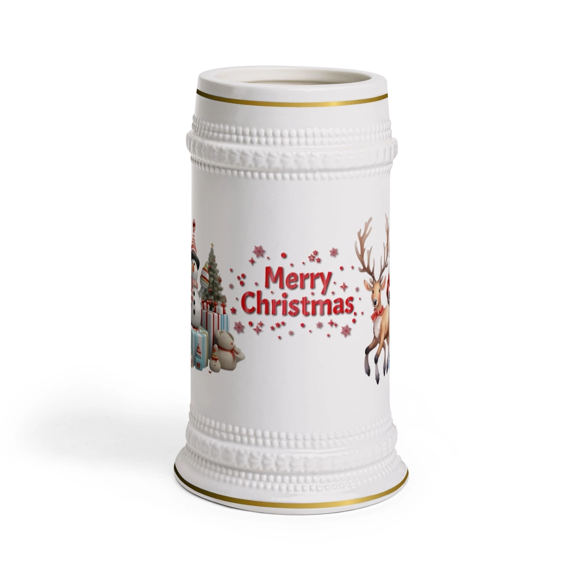 Christmas Mug, Gift for Family, Gift Fro Friend, Personalized Mug, Beer Stein Mug (ORCA Coatings) 32984