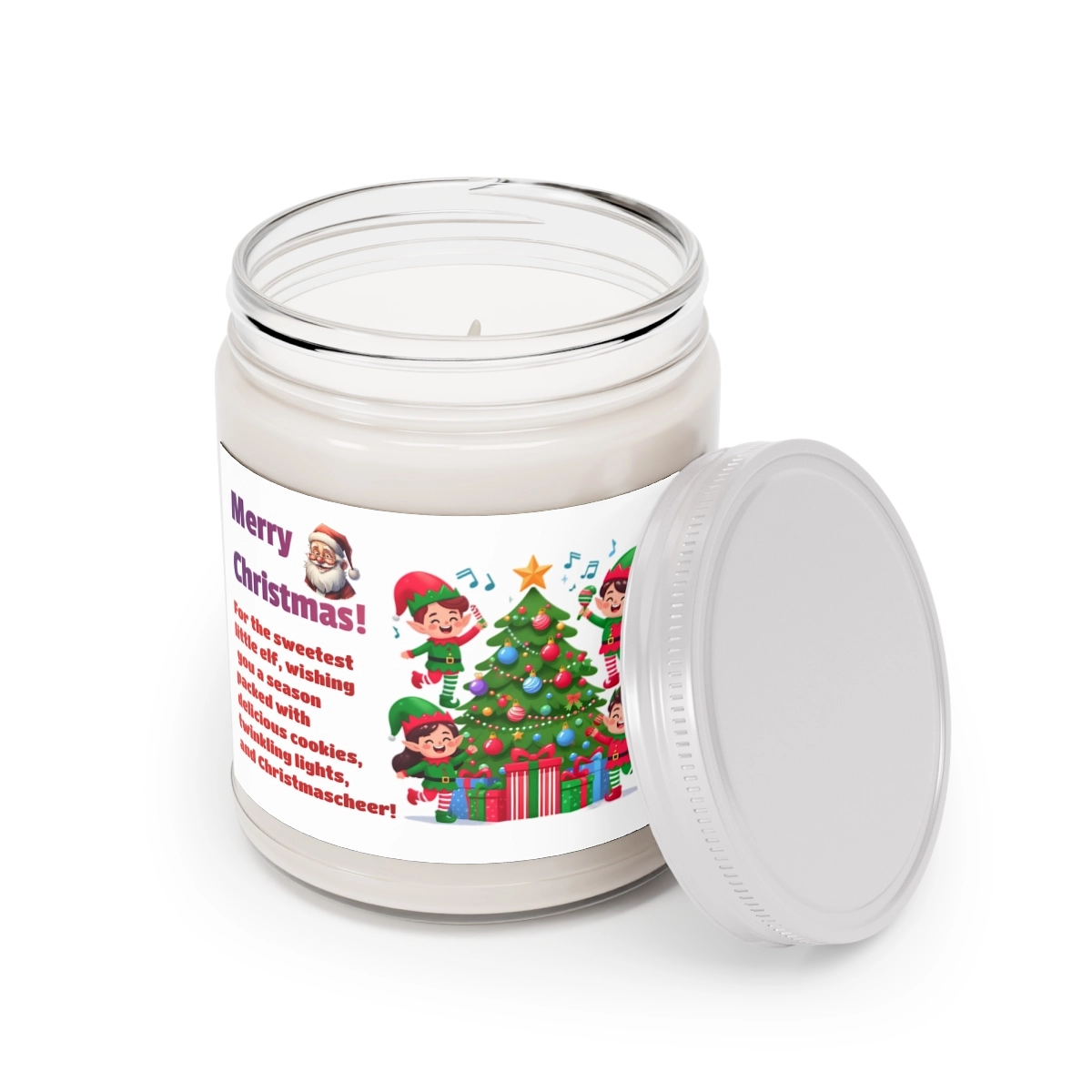 Merry Christmas Candles, Efl Candles, Personalized Candles, Scented Candles, 9oz (Generic brand) 33042