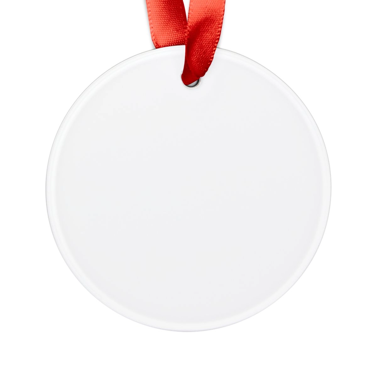 Christmas Acrylic Ornament, Snowman Ornament, Christmas Ornament, Acrylic Ornament with Ribbon (Generic brand) 32746