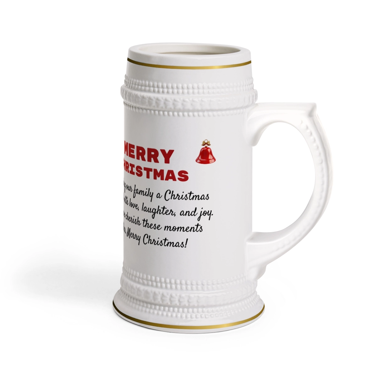 Personalized Mug, Custom Photo Mug, Christmas Mug, Gift for Family, Gift Fro Friend, Beer Stein Mug (ORCA Coatings) 33434